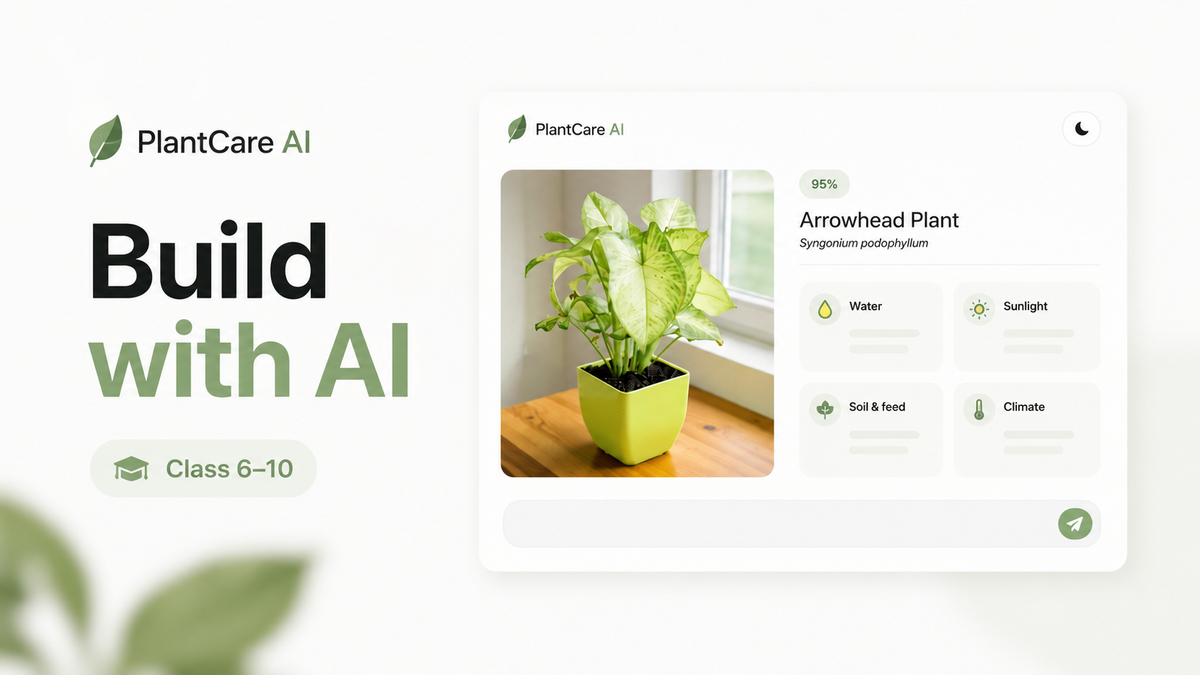 Building an AI-powered PlantCare AI app in just 20 minutes